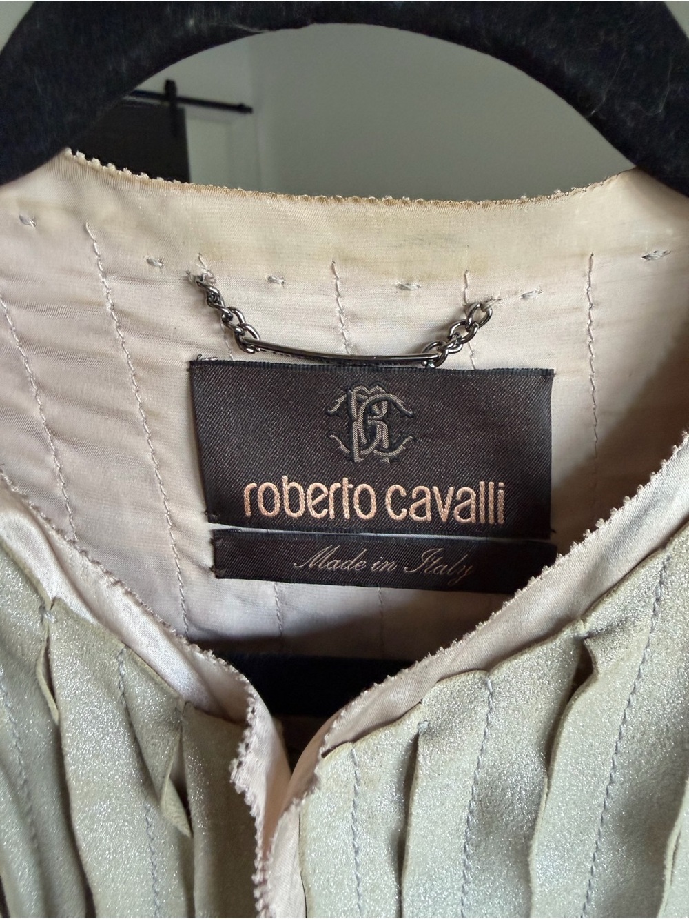 Roberto Cavalli Leather Jacket (silk lined)
AUTHENTIC / The Real Real / IT 42 - Picture 5 of 16